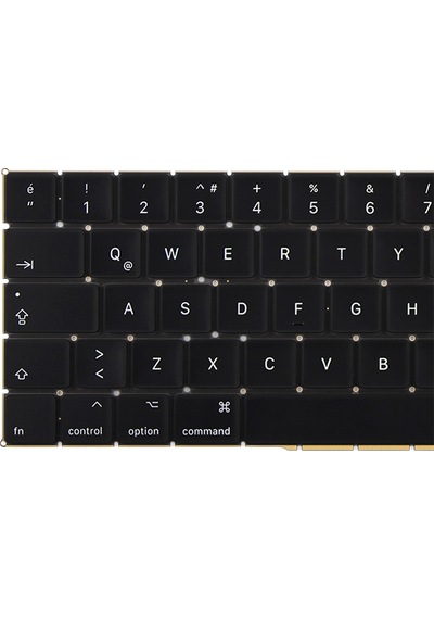 Macbook Pro 13" Touch 2018/2019 Uyumlu A1989 Klavye - Büyük Enter Tr Q