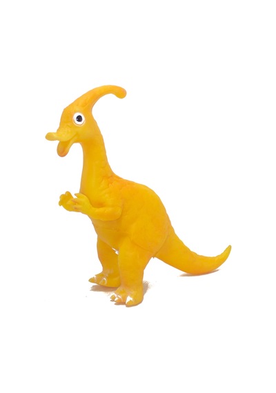 Oyuncak Dinazor Sevimli Parasaurlophus 25 Cm Yumuşak Yüzey