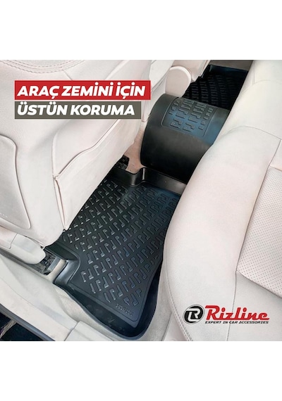 Toyota Corolla Cross 2021 Sonrası Uyumlu 3d Havuzlu Paspas