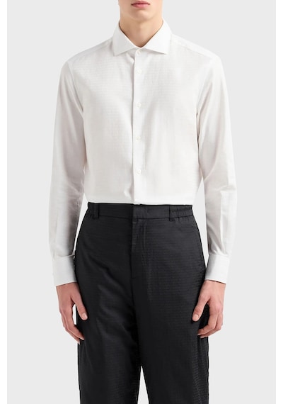 Emporio Armani Erkek Gömlek 6d1c86 1nıuz F119 Beyaz