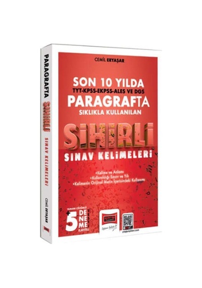 Tyt Kpss Ekpss Ales Ve Dgs Paragraf Son 10 Yılda Sihirli Sınav Kelimeleri+5 Den.- Yargı
