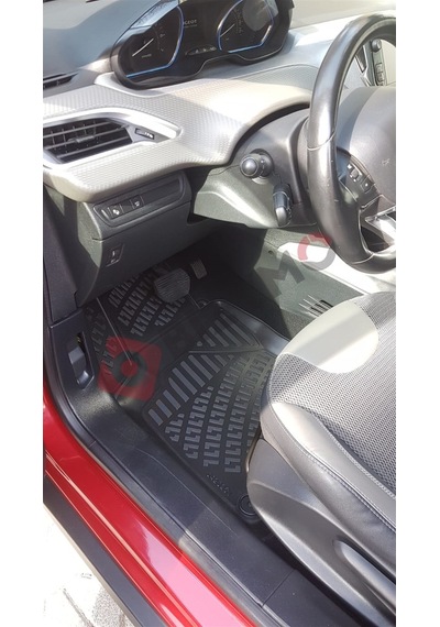 Peugeot 2008 2013-2019 Paspas ve Bagaj Havuzu Seti Siyah