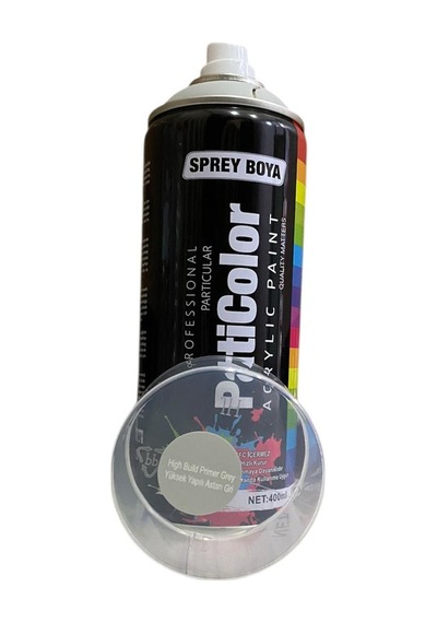Paticolor Hb High Build Primer Grey 400ml Yüksek Yapılı Astar Gri