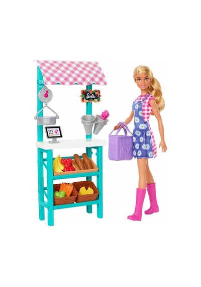 Barbie Çiftçi  Pazarı Oyun Seti HCN22