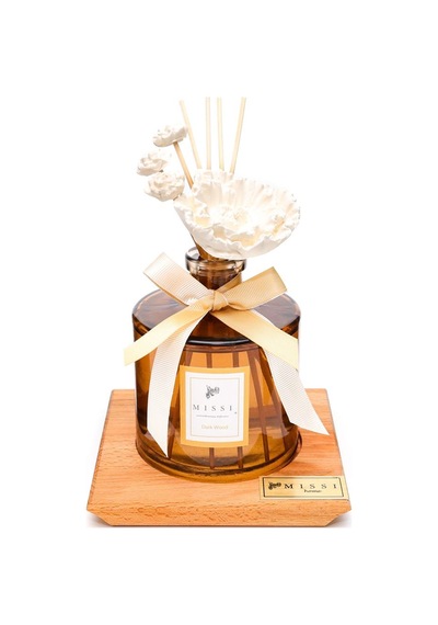 Missi 500 CC Masif Ahşap Kaideli Dark Wood Oda Kokusu