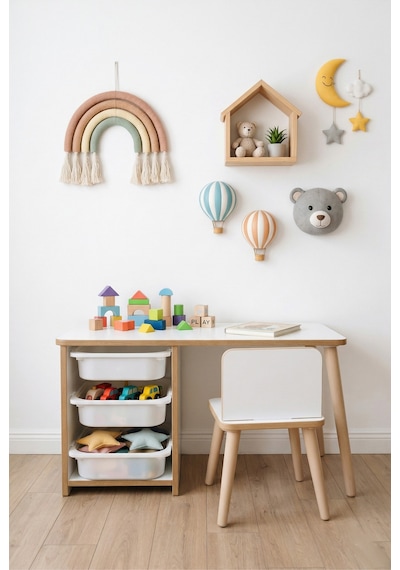 Çocuk Masa Sandalye Takımı 90x45 Cm 3 Sepetli Çocuk Çalışma Masası Aktivite Masası Yaz-sil Beyaz Çocuk Masa Sandalye Takımı 90x45 Cm 3 Sepetli Çocuk Çalışma Masası Aktivite Masası Yaz-sil Beyaz