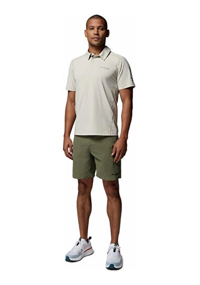 Columbia Diamond Peak Pro Polo Erkek Günlük Polo Tişört 2157181278 Bej