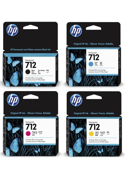 HP 3ED68A NO 712 Kırmızı Kartuş 29 ML