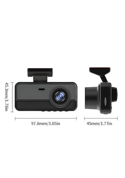 İdragon A15 Wıfı 3 Kameralı Full Hd Araç Kayıt Sistemi - Ön, İç Ve Arka Kamera