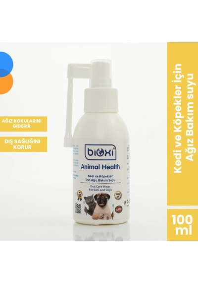 Bioxi Kedi Ve Köpekler İçin Ağız Bakım Suyu 100 Ml