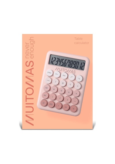 Muıtomas Hesap Makinesi Pembe