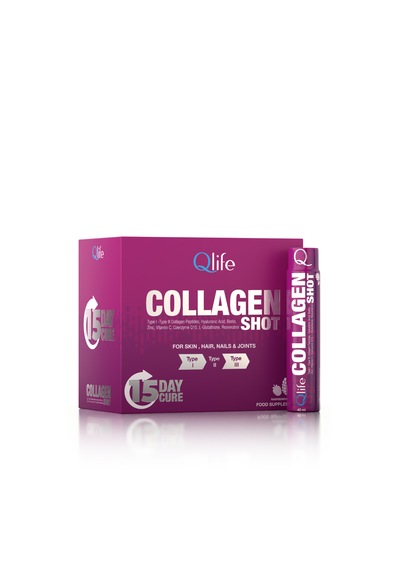 Collagen Shot Komplex Vitaminli Sıvı Kolajen 15 Tüp