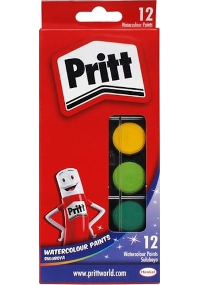Pritt Sulu Boya Küçük Boy 12  Renk