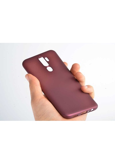 Oppo A5 2020 Kılıf Zore Premier Silikon Kapak-Siyah