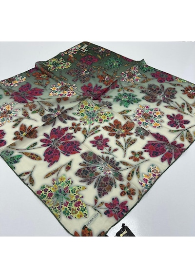 Mona Lisa Soft Pamuklu Eşarp Ldfr4603-44520 Çok Renkli