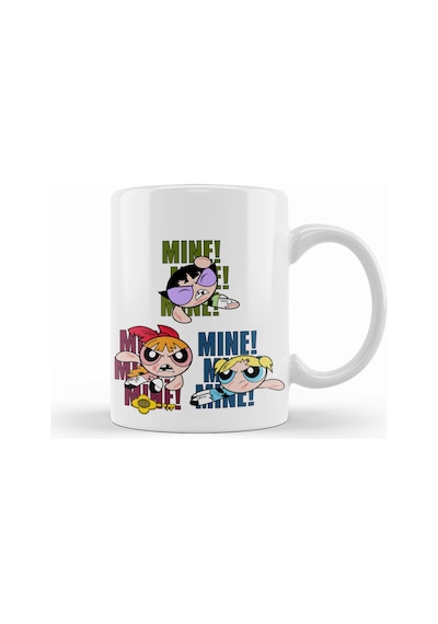 Powerpuff Girls 0 Kupa Bardak Porselen Karışık