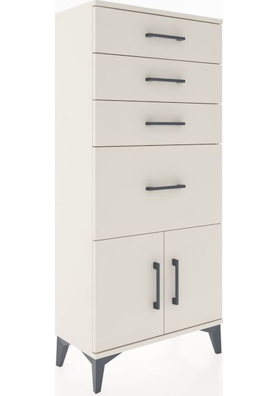 Hyperion Dolap 4 Çekmeceli 2 Kapaklı 60x44x134 Aytaşı-aytaşı Aytaşı