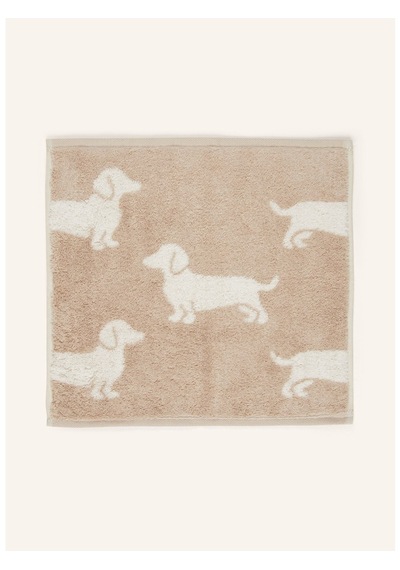 3'lü Seft Takımı 30x30 Cm %100 Pamuk Frotte Kurutucu Uyumlu Desenli Siyah - Bej