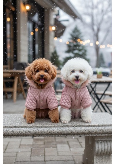 Pinky Pie Pembe Köpek Montu Kışlık Ceket