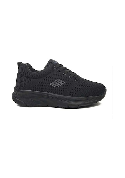 Parley 286-26 Anorak Anatomik Taban Bağcıklı Kadın Sneaker Siyah