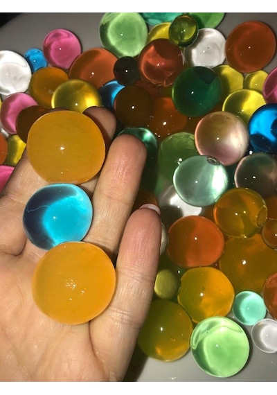 Xxl Büyük Boy 50 Adet Şişen Büyüyen Su Maymunu Maymuncuğu Topu Bo