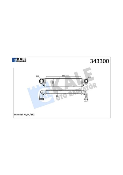 Turbo Radyatoru E46 M47 M57 Kale Radyatör 17517786351