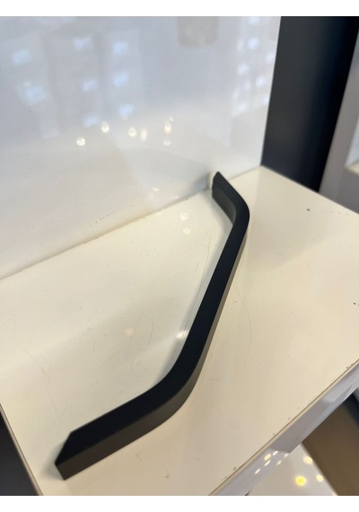 Boğaziçi Metal Kulp 128mm Mat Siyah Dolap Kapak Modern Çekmece Mobilya Tv Ünite Komidin Vestiyer Mat Siyah
