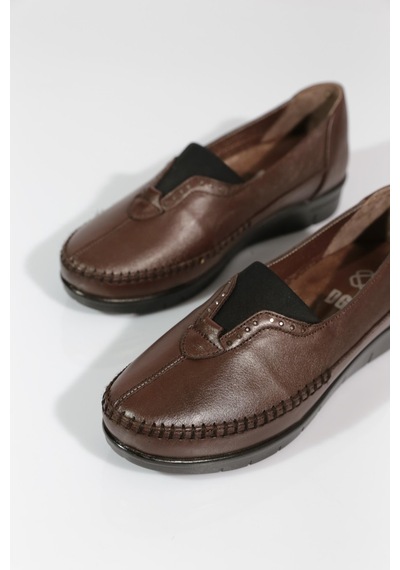 Dgn 2000 Kadin Comfort Ayakkabi Kahve