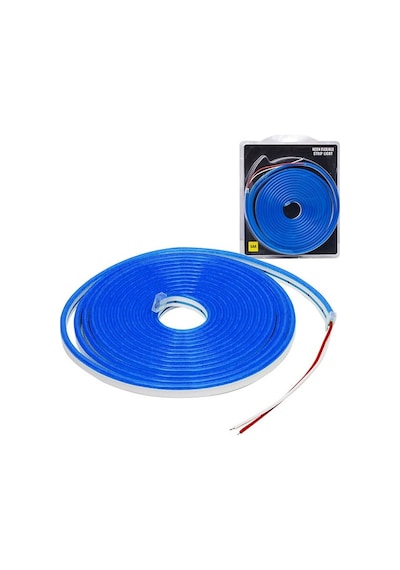 Powermaster Neon Led Şerit Mavi 5 Metre 12 Volt