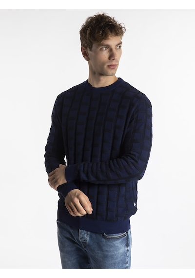 Emporio Armani EMPORIO ARMANI Erkek Kazak E33V54-075 Lacivert Emporio Armani EMPORIO ARMANI Erkek Kazak E33V54-075 Lacivert