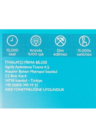 Ess Ledspots 4, 7w-50w Gu10 36d Sarı Işık Led Ampul 4lü Paket