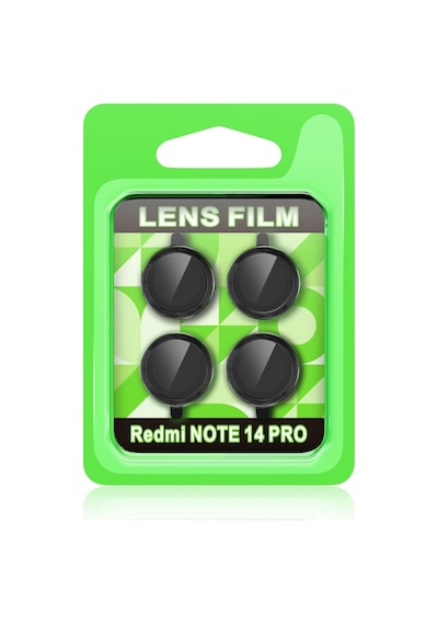 Xiaomi Redmi Note 14 Pro 5g Raze Metal Kamera Lens - Siyah 96840488
