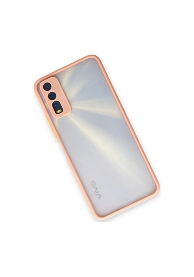 Newface Vivo Y11s Kılıf Montreal Silikon Kapak - Pembe