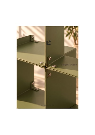 Node 9 Lu Modüler Metal Kitaplık 9 Bölmeli Küp Tasarım Dekoratif Raf Sistemi Yeşil - 940105938 Yeşil Node 9 Lu Modüler Metal Kitaplık 9 Bölmeli Küp Tasarım Dekoratif Raf Sistemi Yeşil - 940105938 Yeşil