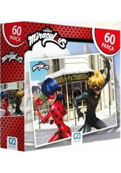 Ca Games Miraculous 60 Parça Puzzle Ca5102