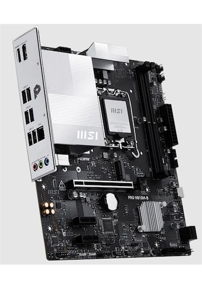 Msı Pro H810m-b Ddr5 6400mhz 1xhdmı 1xdp 1xm.2 Matx 1851p Intel Ultra Processors Serıes 2
