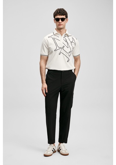 Lufian Parker Erkek Polo Yaka T-shirt 111040246 Ekru