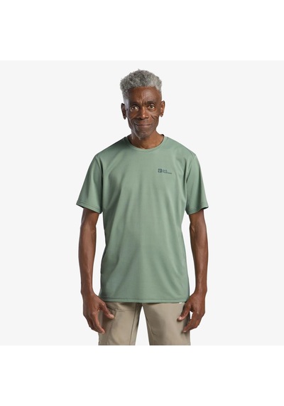 Jack Wolfskin Delgami Erkek Yeşil T-shirt 1809811tr Yeşil