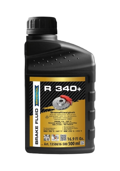 Ravenol Racing Brake Fluid R 340+ Fren Hidrolik Yağı 500 Ml 1350616-500