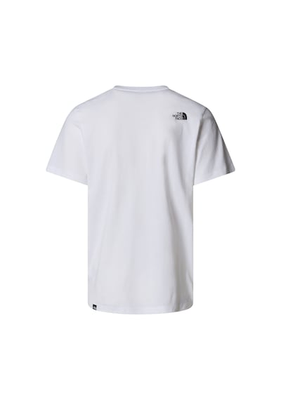 The North Face M Ss Easy Tee Erkek Tişört Nf0a8a6cfn41 Nf0a8a6cfn41 Bey Beyaz