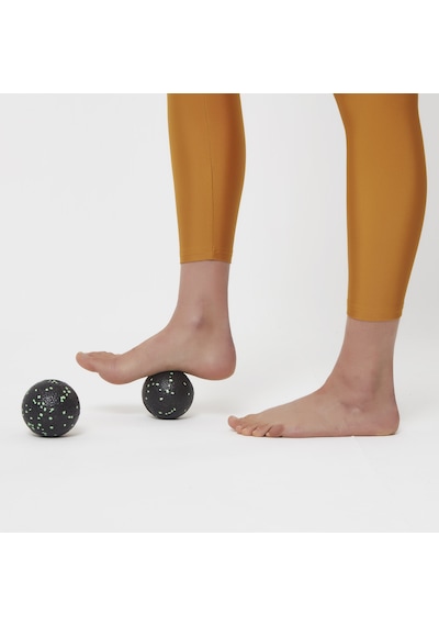 Actifoam Lacrosse Massage Ball El Ayak Sert Uyarıcı Masaj Topu Orta Sert-Siyah Sarı