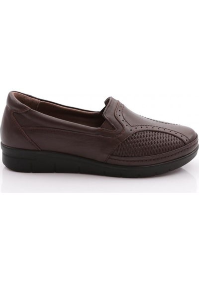 Dgn 1003 Kadın Comfort Ayakkabi Kahve
