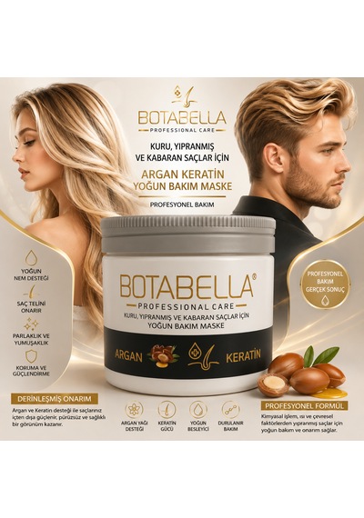Argan Keratin Prrofessional Care 500 Ml + 2 Adet