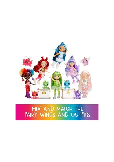 Entertainment Rh Littles Gökkuşağı Perisi Bebekleri Amethyst Willow Oyuncak 000 Açık Krem