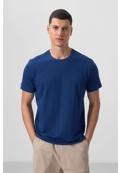 Standart Fit Basic O Yaka 5li Paket Erkek T-shirt - 87911 Siyah - Beyaz - Kırmızı