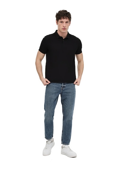 Kinetix Mb Pam 12sn328 Siyah Erkek Polo Yaka Kısa Kol T-shirt 000000000102121352
