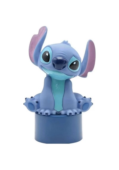 Stitch Hoparlörlü Masa Üstü Gece Lambası 1 Adet Çok Renkli