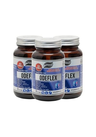 Phytodef Odeflex Glukozamin Kondroitin Msm Tip 2 Kolajen 3 x 60 Tablet
