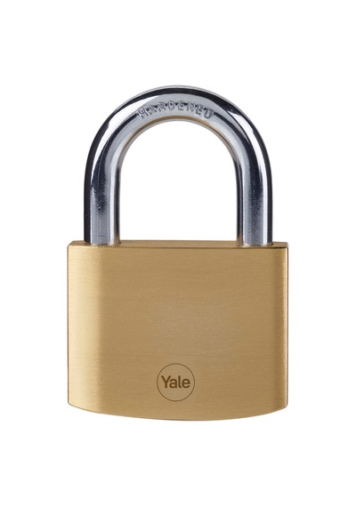 Yale Y110b/60/132/1 - Pirinç Asma Kilit 60mm - Standart Koruma -