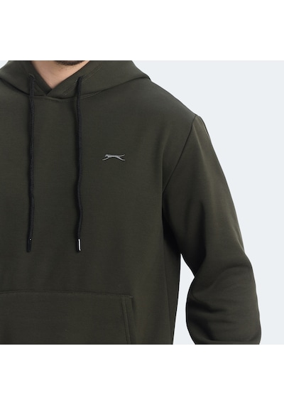 Slazenger KICKSON IN Erkek Sweatshirt Haki